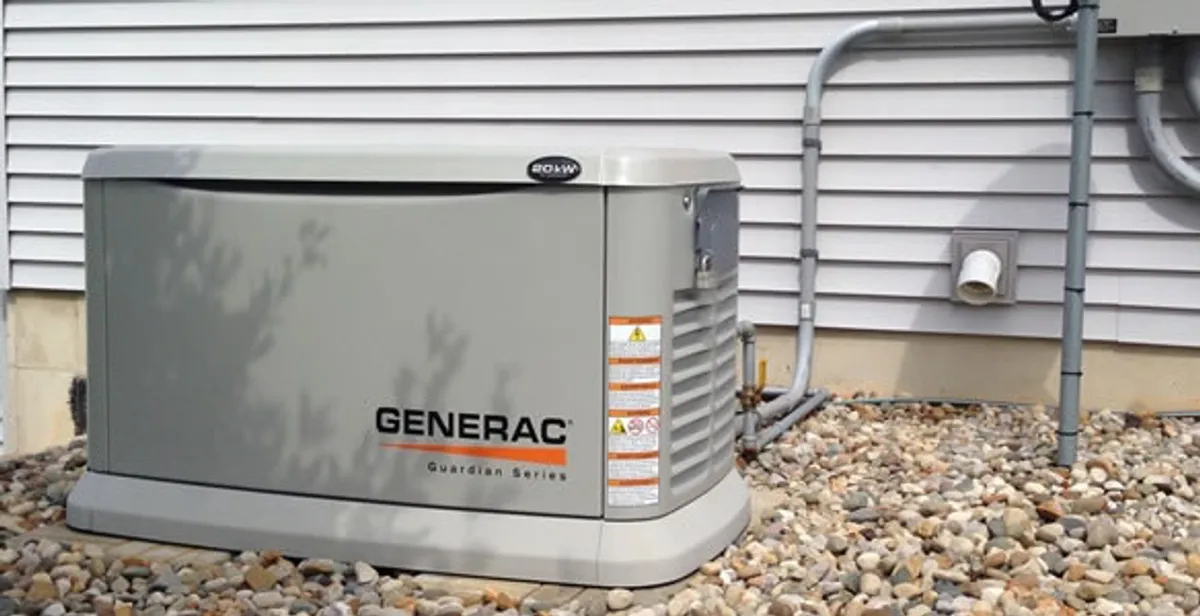 generator installation service featuring outdoor standby generator setup by licensed electricians in Oklahoma City, OK