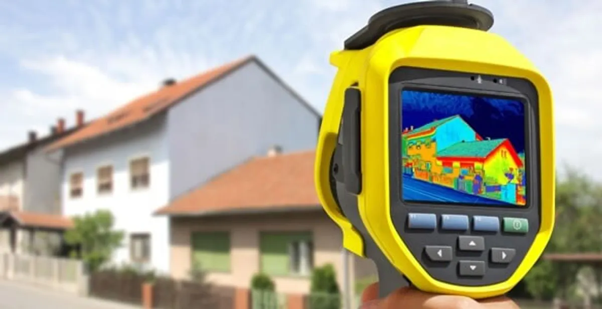 home energy audit service performing exterior thermal inspection to identify energy loss in Oklahoma City, OK