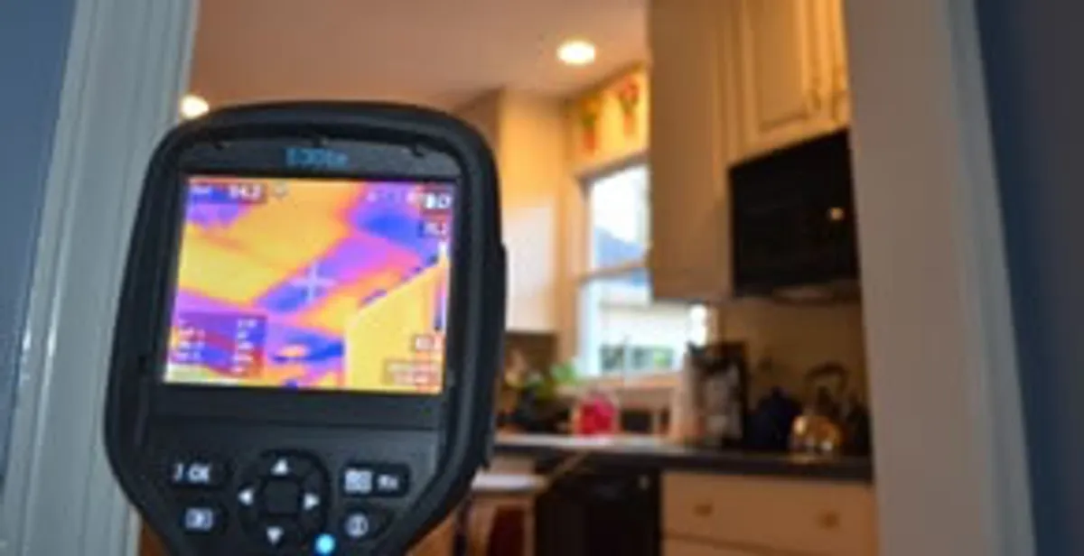 home energy audit service using thermal imaging to evaluate electrical efficiency inside a home in Oklahoma City, OK